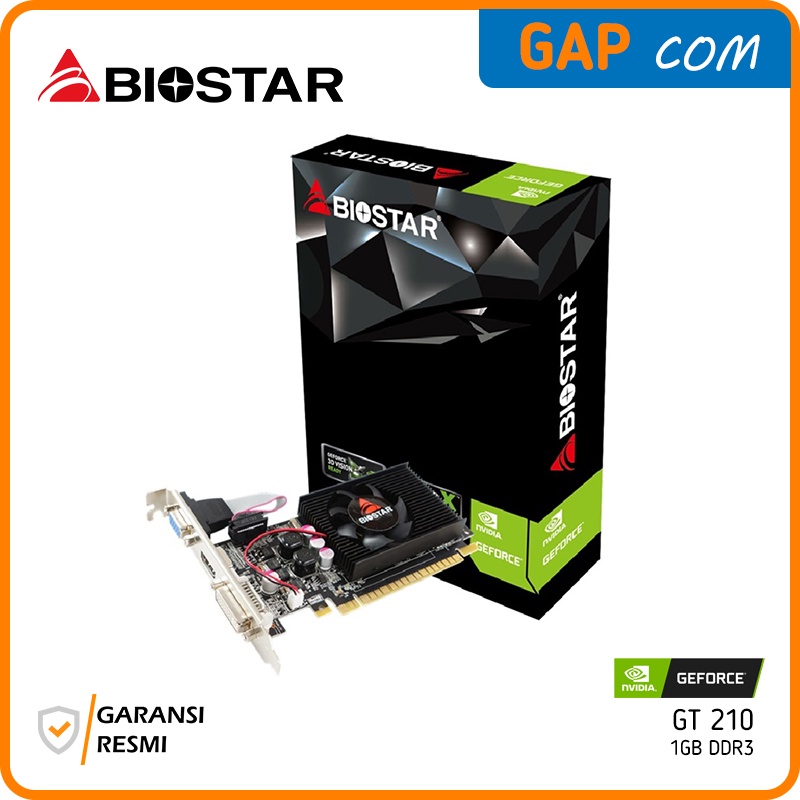 VGA Biostar nVidia GeForce GT 210 1GB DDR3 - VGA GT210