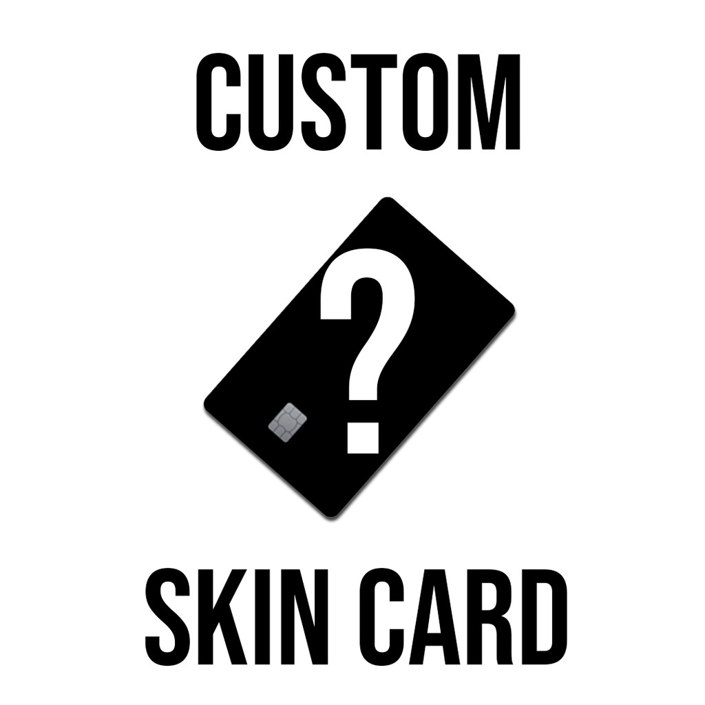 CUSTOM SKIN CARD | GARSKIN / STICKER KARTU ATM / SKIN KARTU ATM / DEBIT / CREDIT / EMONEY / FLAZZ | CARDSKINS