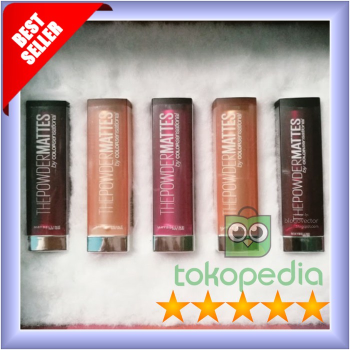 Lipstik Maybeline  Lipstik Matte Maybeline The Powder Sensational
