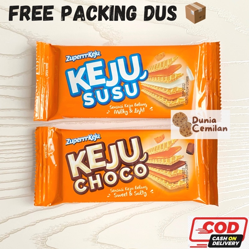 [TERMURAH] Zuper Keju Satuan 20.5gr - Wafer Keju Choco Susu
