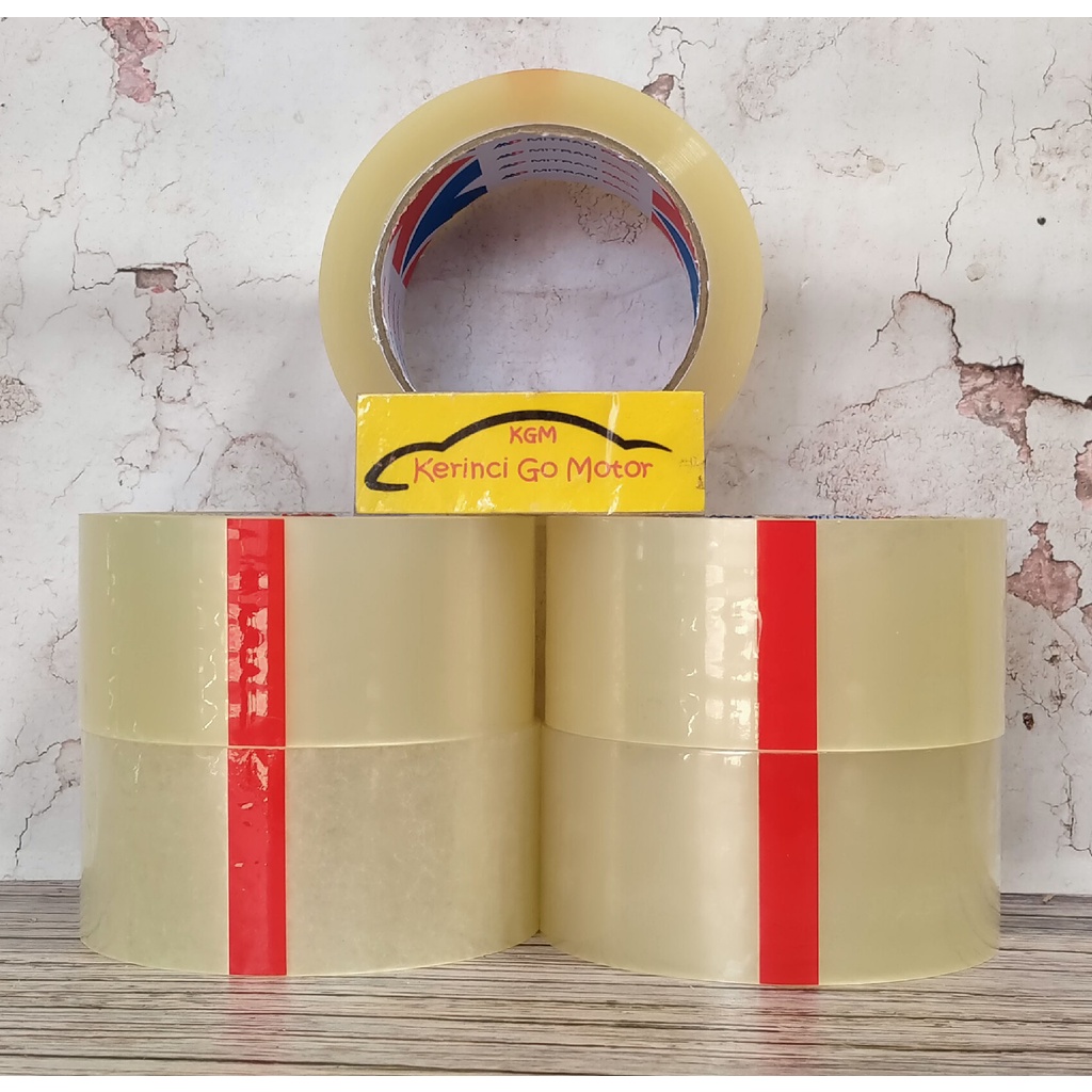 LAKBAN BENING OPP TAPE 48mm X 80 METER 90 YARD FULL 2 INCHI