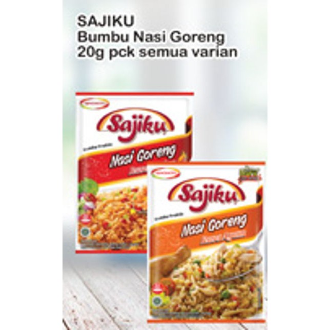 

SAJIKU AJINOMOTO BUBMU NASI GORENG INSTANT per renceng
