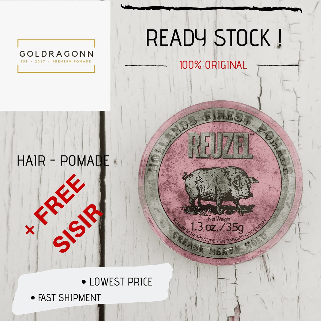 POMADE REUZEL PINK HEAVY OILBASED TRAVEL SIZE 1.3 OZ