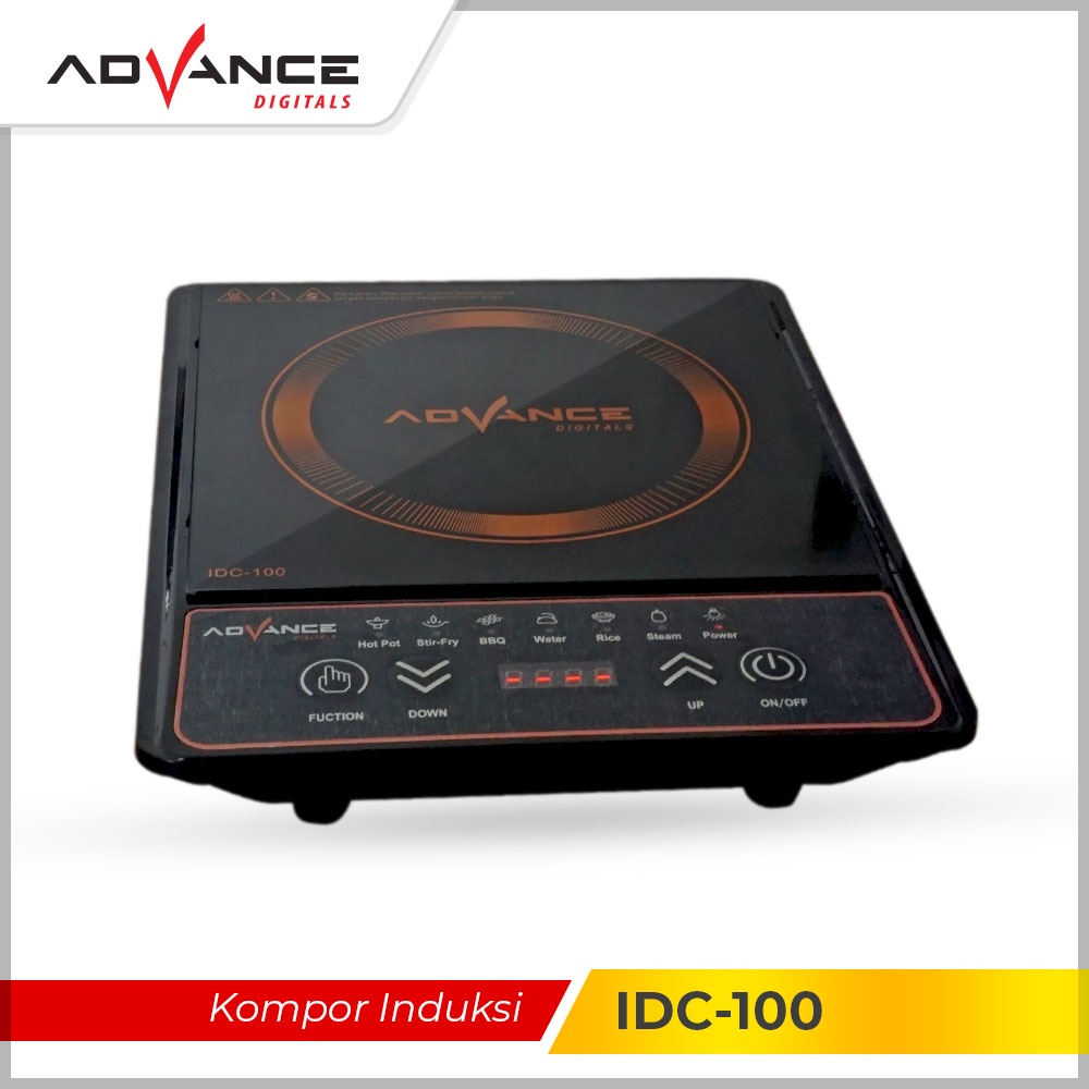 【Garansi 1 Tahun】Advance IDC-100 Kompor Induksi Kompor Listrik 100% Ori