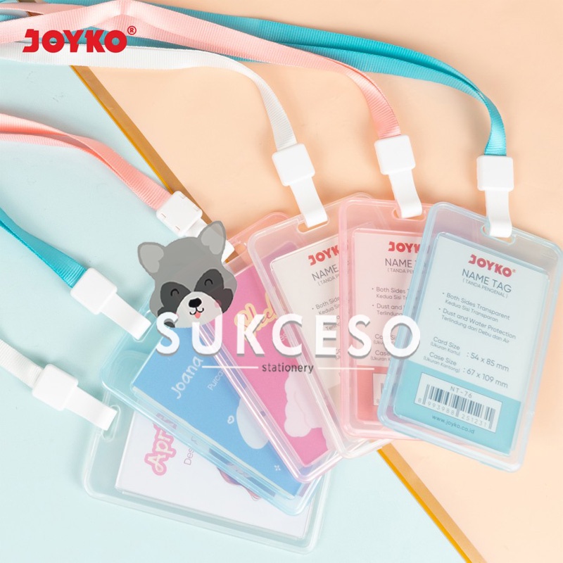 

Joyko Name Tag NT-75 ~ NT-77 / Name Tag Tanda Pengenal Gantungan Kartu Nama Murah Berkualitas