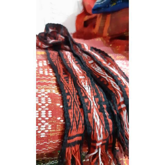 SORTALI  BAHAN BENANG DISIRAT TALI KEPALA BATAK SORTALI BONANG TENUN TANGAN