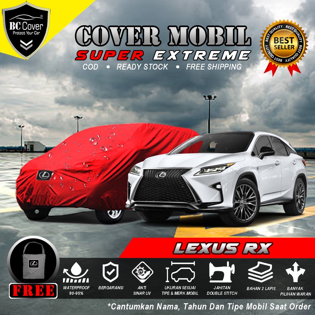 Body Cover Mobil Lexus RX Outdoor Waterproof / Sarung Mobil Lexus RX 300 200 270 350 250 Waterproof / Selimut Tutup Mobil LEXUS RX Penutup Mantol Kerudung Mantel Mobil LEXUS RX Waterproof Outdoor Anti Air