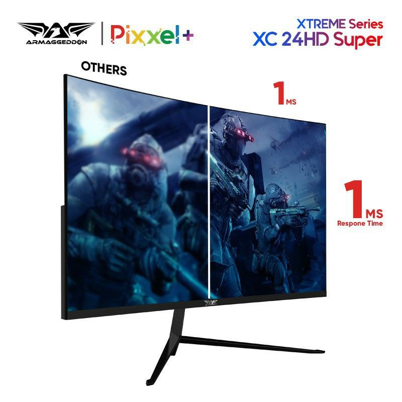 LED Monitor Gaming Armageddon Pixel XC24HD 24" Super