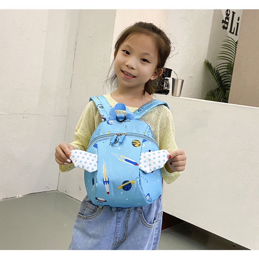 Tas backpack Anak Laki-laki / Perempuan Gambar Karakter 3D Import CB21