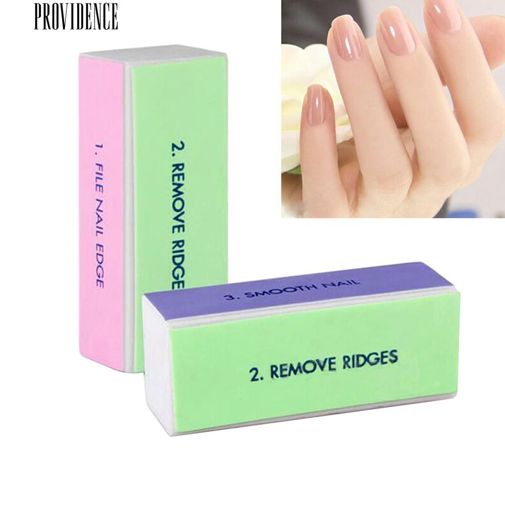 [Bayar Di Tempat] 1 Pc Nail Art Shine Dipoles Buffer Sanding Manicure Tools Polishing Block