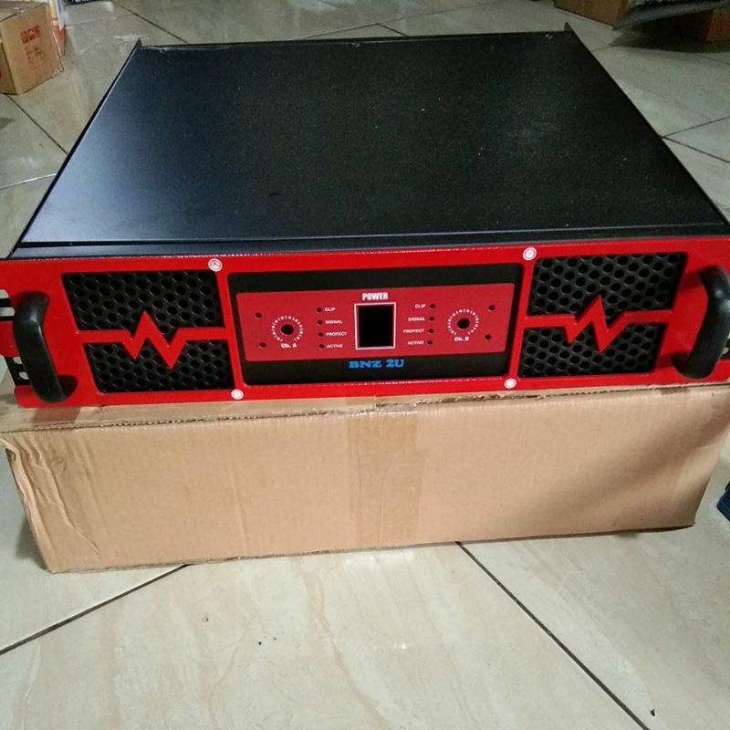 Bok 2U 2ch BNZ amplifier box 2U