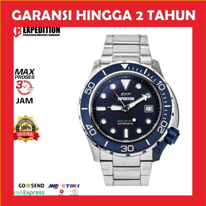 JAM TANGAN ORIGINAL EXPEDITION E6809M E6809 EXP6809 GARANSI RESMI ORI PRIA COWOK COWO LAKI LAKI2