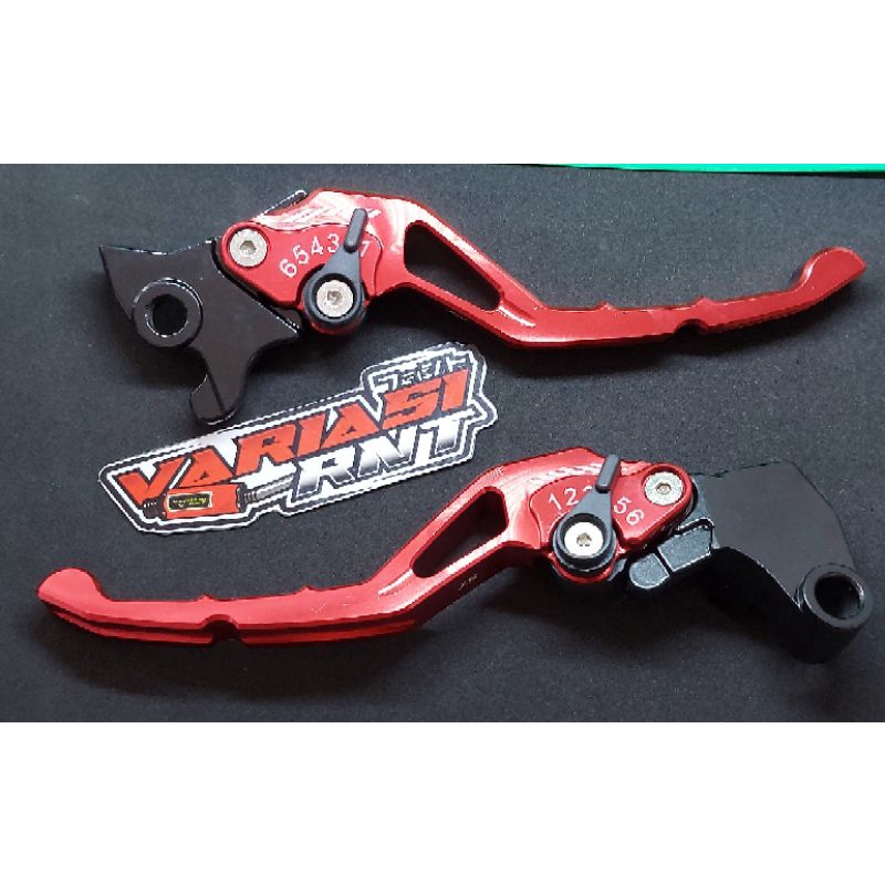 Handle Rem Kanan dan Kiri Yamaha Vixion Merah Domino