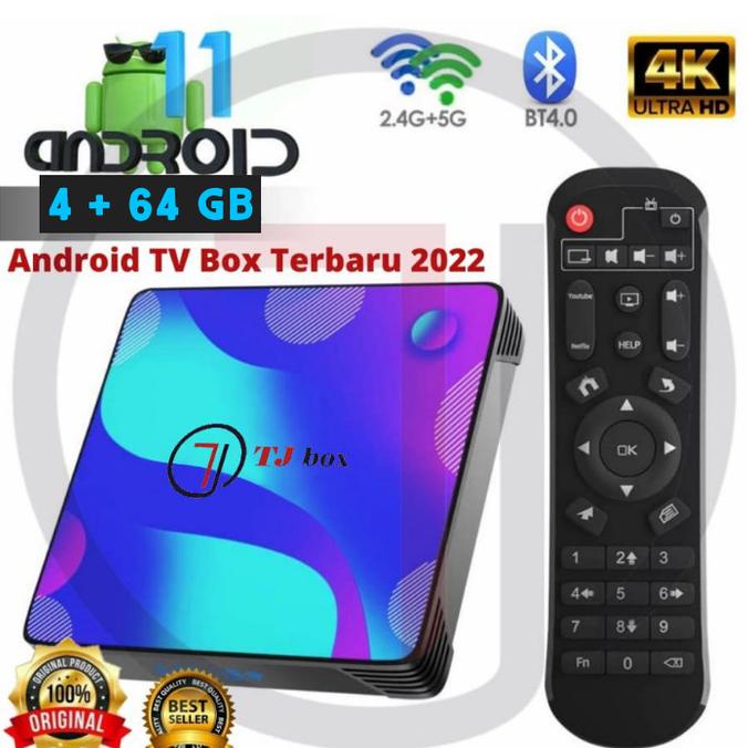 Android Tv Box X88 Pro 10 - 4/64 Rk3318 Stb Versi Terbaru