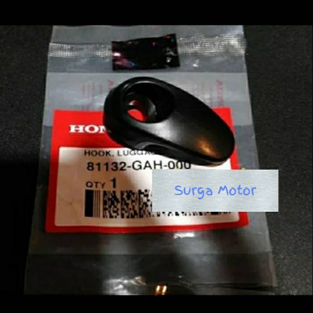 Gantungan hook luggage cantolan barang bagasi Vario Beat Scoopy ORI  AHM Sparepart SparepartMotor Sp