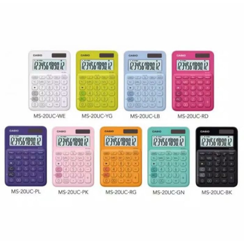 

Kalkulator CASIO MS 20 UOC Calculator original
