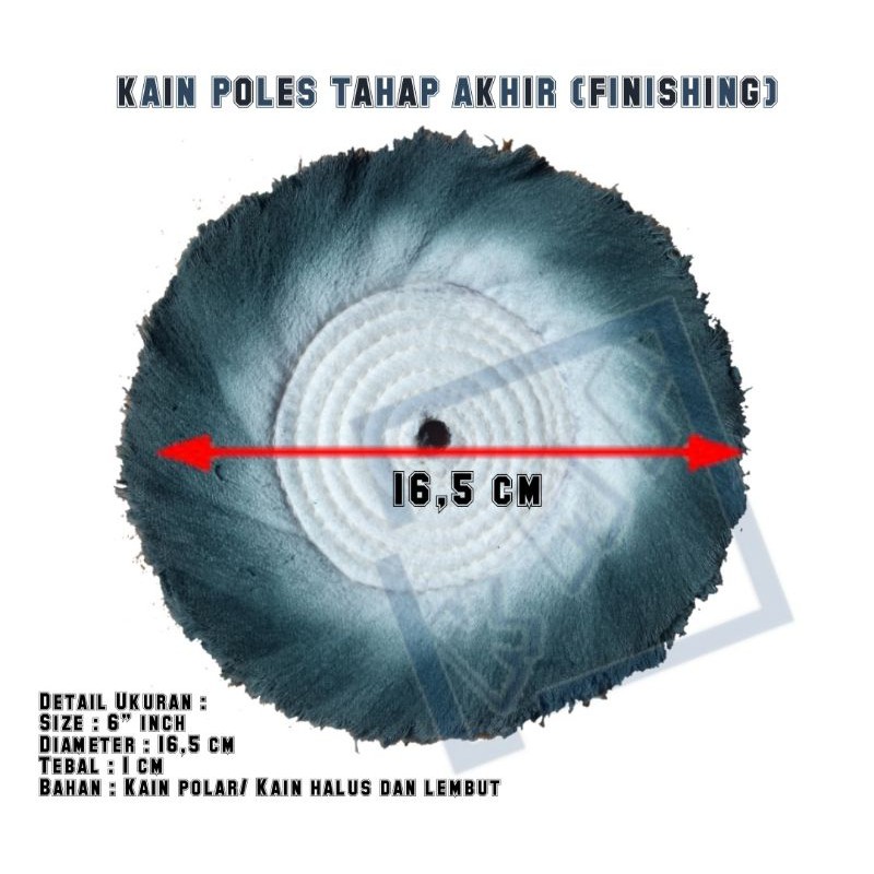 KAIN POLES FINISHING HALUS DAN LEMBUT