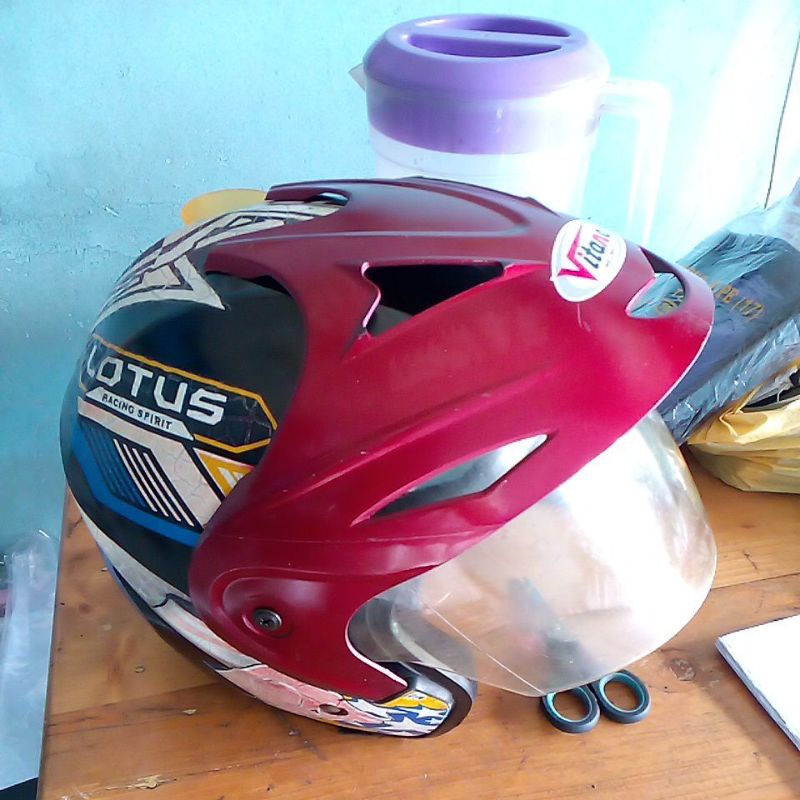 TERMURAH! Helm HONDA TRX-3-1 Second YA