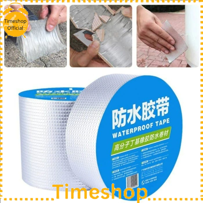 TS Lakban Magic Tape /Anti Bocor Aluminium Foil Butyl Rubber Waterproof Tape / Lakban aluminium Anti