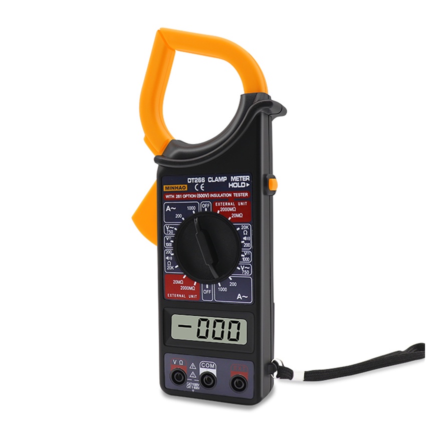 Digital Clamp Original Multimeter Tang Ampere Multitester Digital Lengkap Avometer Digital - Digital Multimeter Tang Ampere/Tang Apmpere Digital/Tang Multimeter Digital Lengkap/Digital Tang Ampere Multimeter  Digital Lengkap Avometer Digital With Baterai