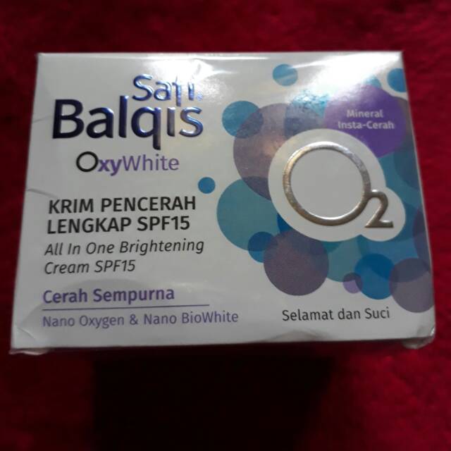 Krim safi balqis PENCERAH LENGKAP SPF15