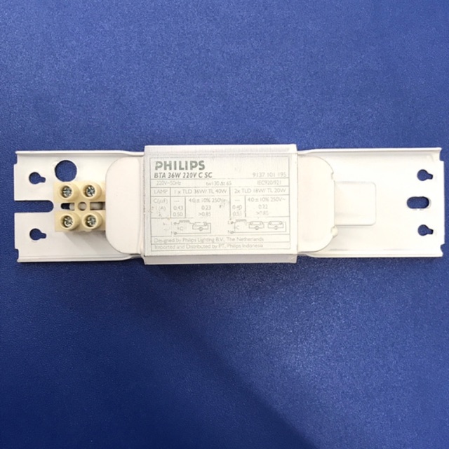 Ballast philips BTA 36 watt 220 volt C SC lampu TLD / TL ballast philips