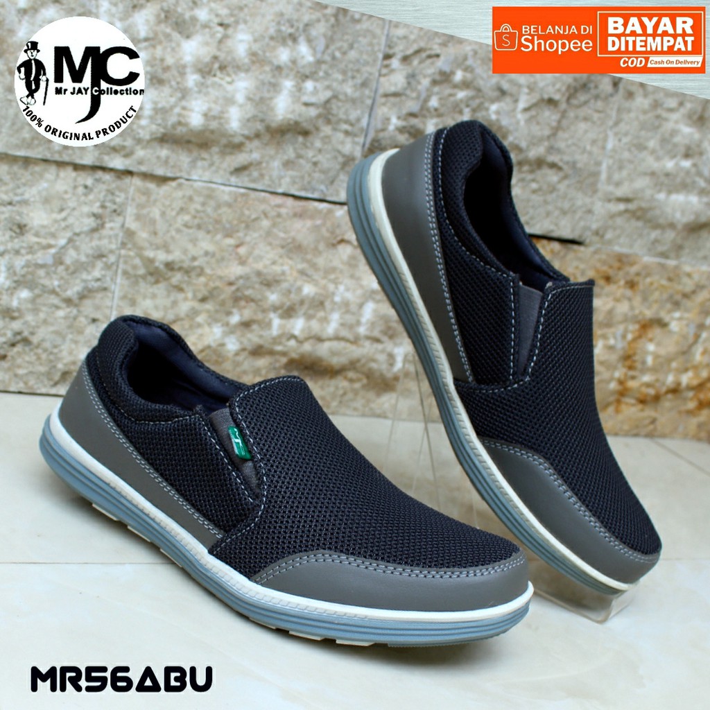 MJC INDONESIA SEPATU PRIA CASUAL SLIP ON MR56a | Shopee Indonesia