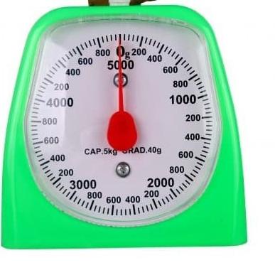 ➺ TIMBANGAN KUE 5 KG - TIMBANGAN DUDUK DAPUR ANALOG 5 KG ○