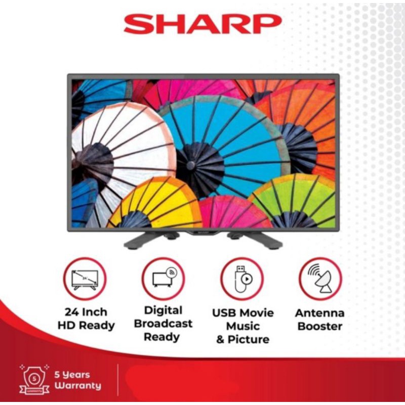 SHARP LED TV 24 Inch HD Digital TV 2T-C24DD1i