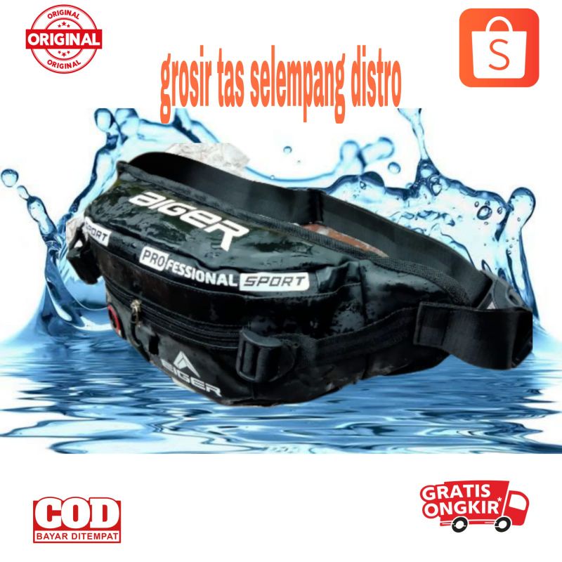 PROMO TAS SELEMPANG PRIA ANTI AIR TERBARU TAS SELEMPANG WAISTBAG ANTI AIR TAS COWOK TAS PINGGANG TAS