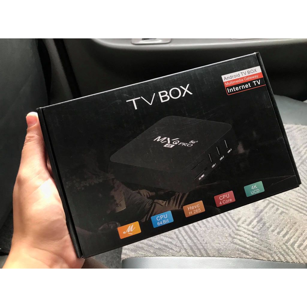 TV BOX ANDROID MXQ PRO 5G 4K RAM  2/16 ANDROID 10