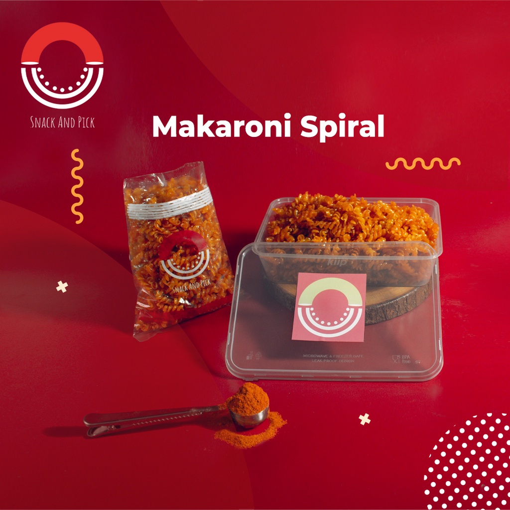 

Makaroni Spiral Snack And Pick Toples