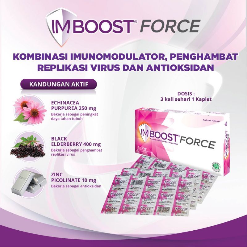 Vitamin Daya Tahan Tubuh Imboost Force