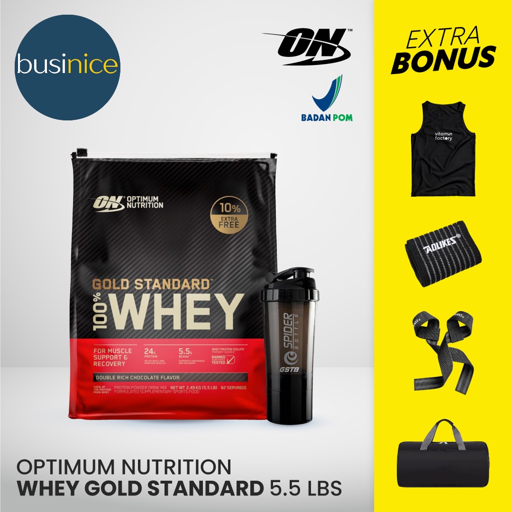 ON Whey Gold Standard 5 Lbs Optimum Nutrition 5.5 Lbs