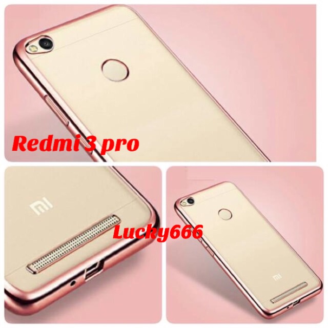 Soft case list chrome xiaomi redmi 3 pro 3s case redmi 3 pro 3pro