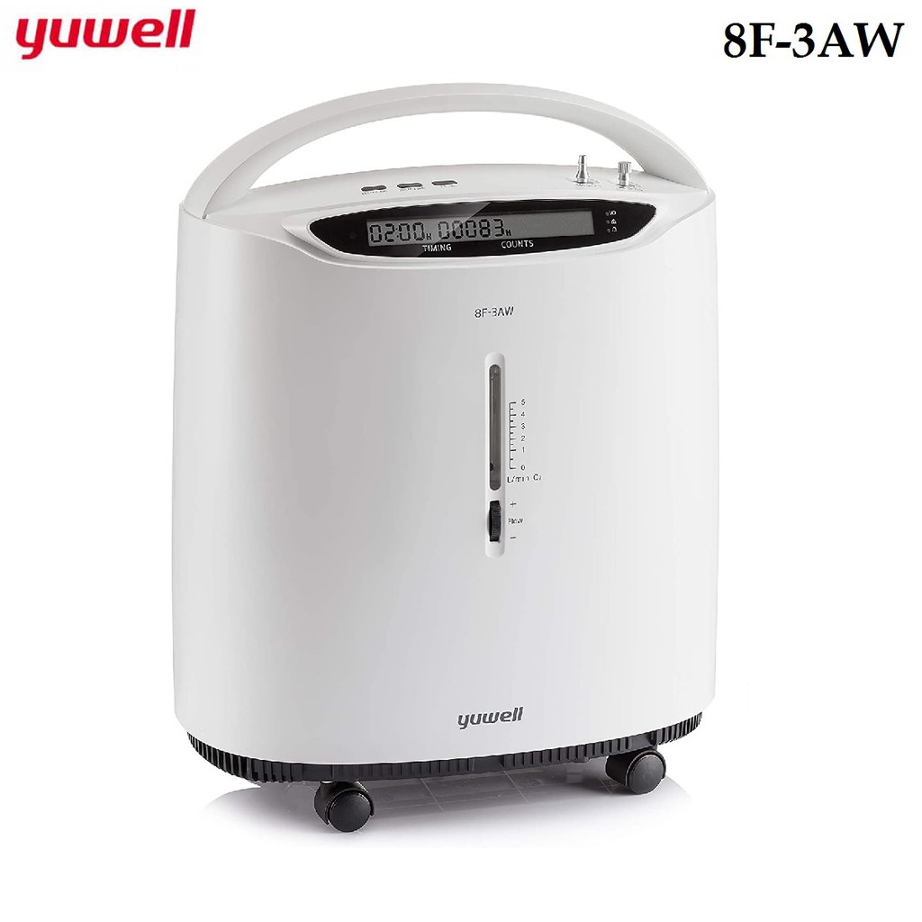 YUWELL 8F-3AW Mesin Kreator Oksigen Dan Nebulizer Size 3L