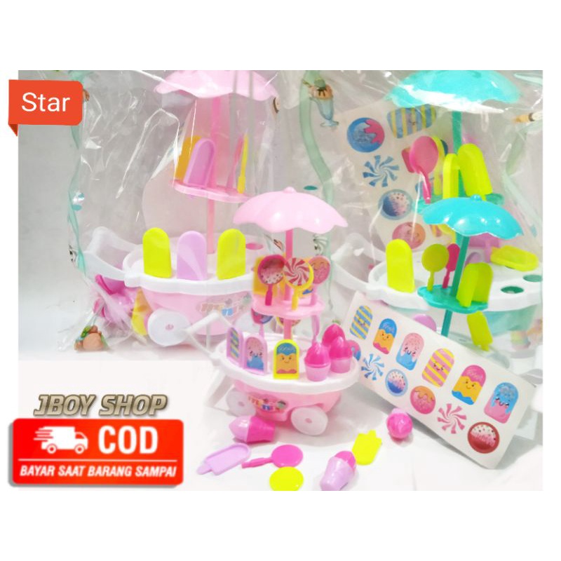 MAINAN RODA ESKRIM / TROLLY ESKRIM / MAINAN MURAH