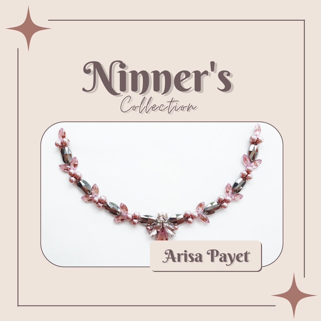Arisa Payet [ Payet Pinggang | Payet Rangkai | Belt Payet | Payet Kebaya | Payet Leher ]