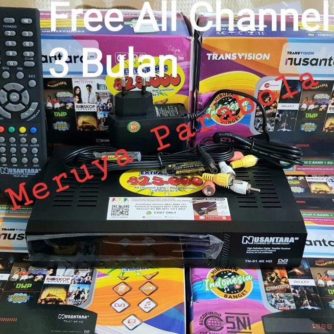 Transvision Nusantara HD Support MNC Group Termurah