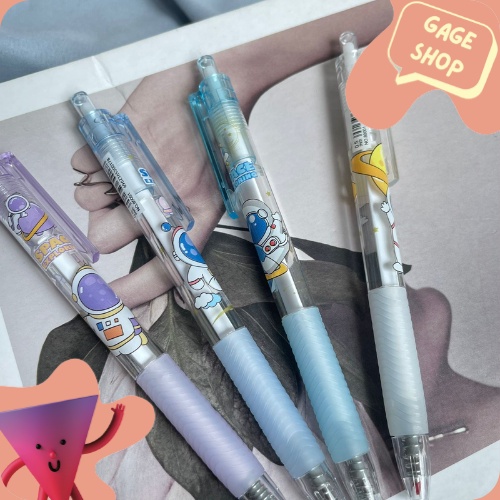 

pulpen gel cetek astronot pena tinta hitam kebutuhan sekolah anak alat tulis pen lucu imut bolpen unik fancy keren bisa COD termurah import