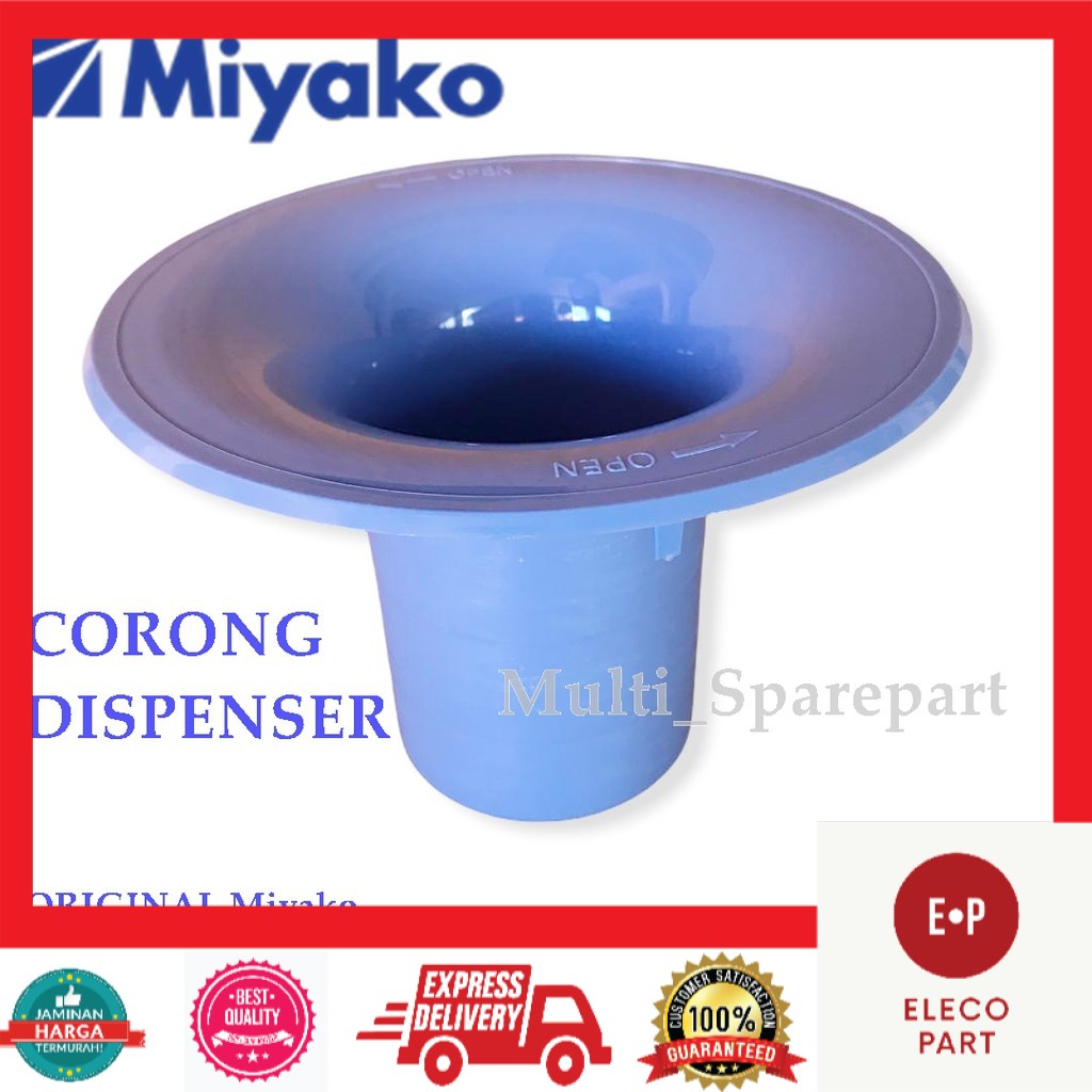 Corong Dispenser Miyako ORIGINAL - Tatakan Galon Dispenser