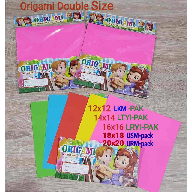 

ORIGAMI Doubleside 12*12 isi 20lbr