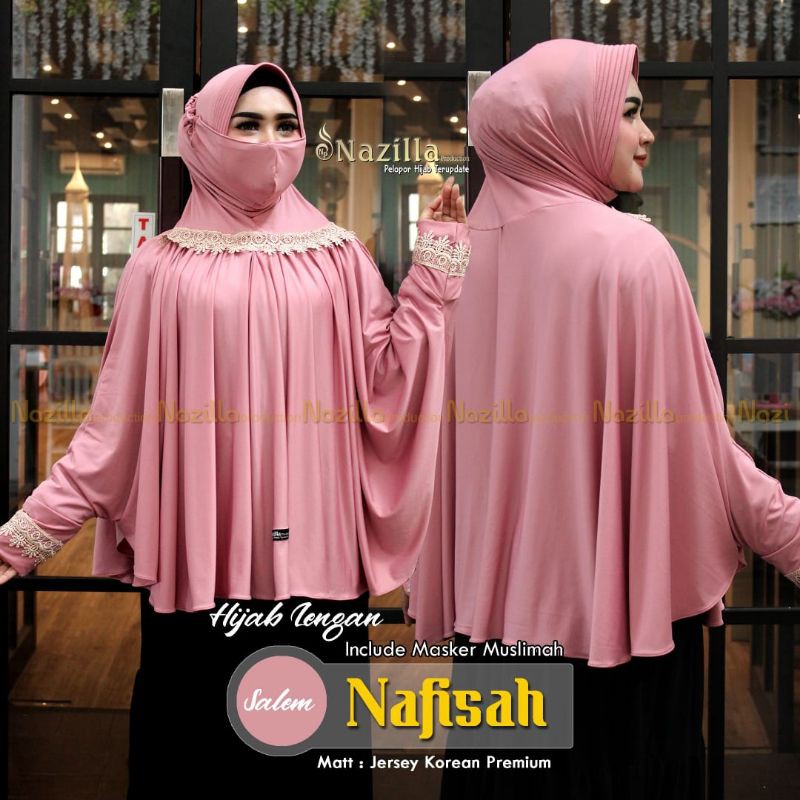 Nafisah hijab lengan ori Nazilla