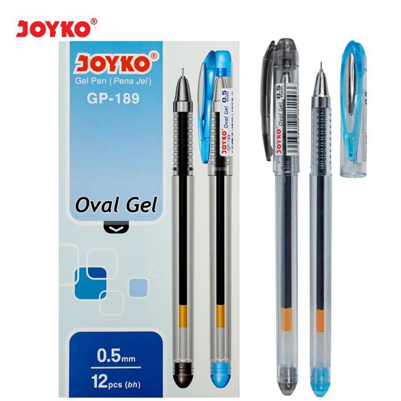 

Pulpen gel Joyko Oval gel Gp-189/0.5mm ( 1pak/12pcs )