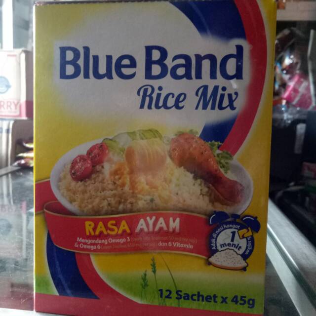 Download Blue Band Rice Mix Rasa Ayam isi 12 sachet x 45 gram ...