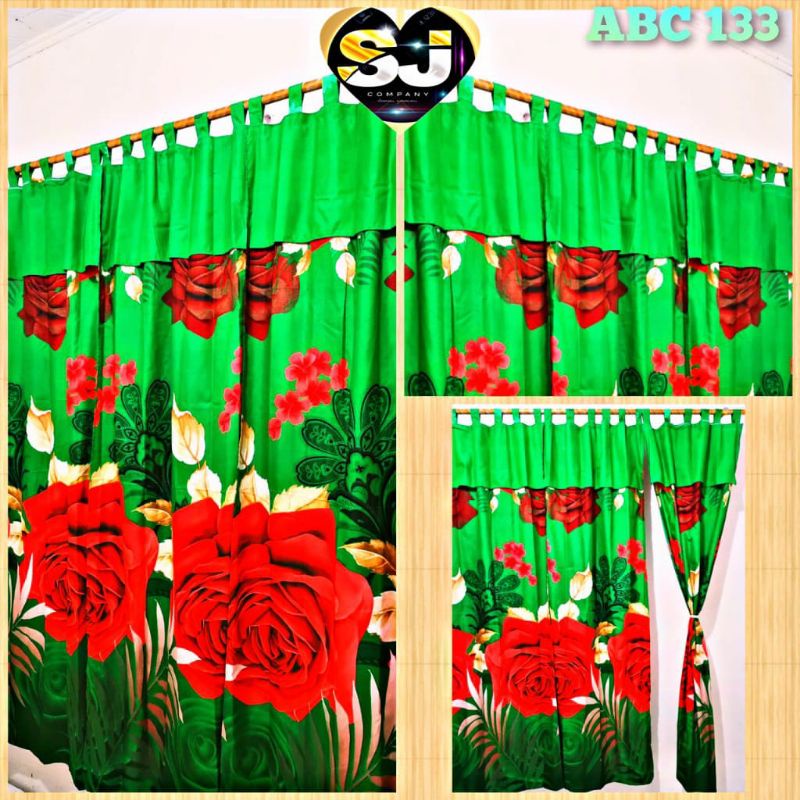 Gorden murah gorden cod gorden bunga gorden pintu gorden jendela gorden cantik gorden rumah
