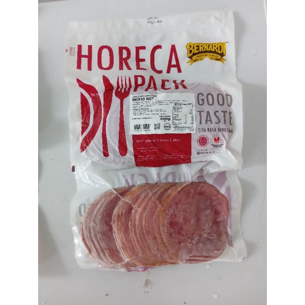 

BERNARDI HORECA PACK - SMOKED BEEF 500GR
