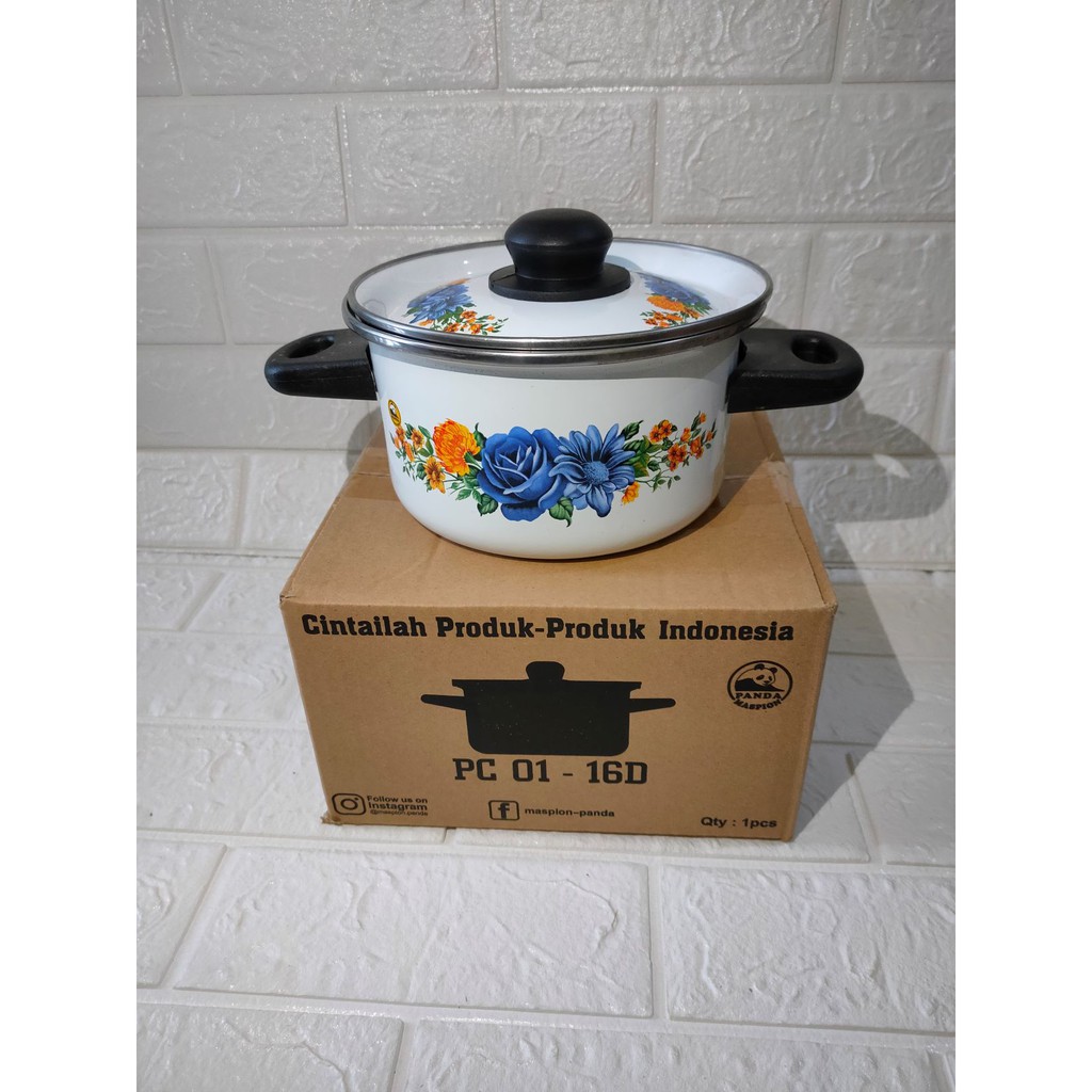 PANCI ENAMEL FLOWER MASPION / PANCI KEMBANG / PANCI ENAMEL / PANCI TUTUP / PANCI SAYUR