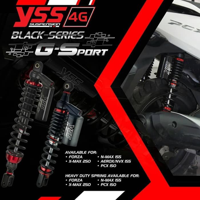 Honda Forza 250 - Shockbreaker Yss Black Series G-Sport Original Shock
