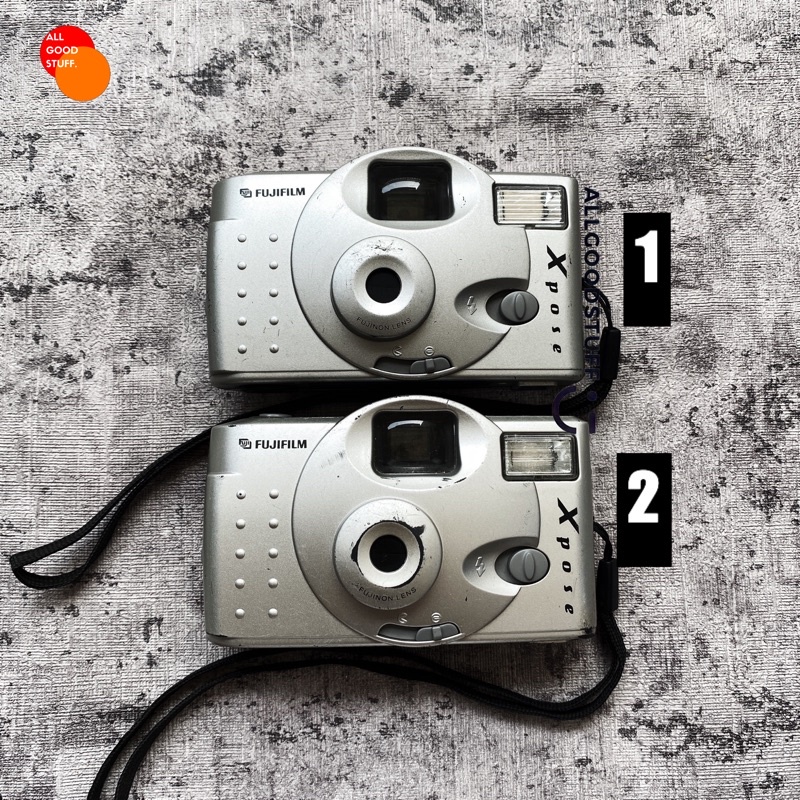 KAMERA ANALOG - FUJI ZIPP / FUJI FLEZZ / NOVACAM I / FUJI STARR / FUJI COMETA / FUJI MDL 9 / FUJICA M1 KAMERA ANALOG SAKU REUSABLE MURAH 35M MULUS ROLL FILM-FUJI XPOSE